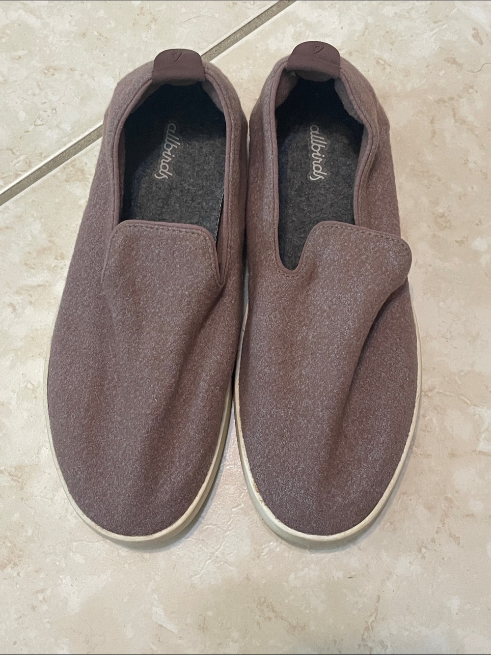 allbirds Women’s Slip-On Wool Loafers in Brown